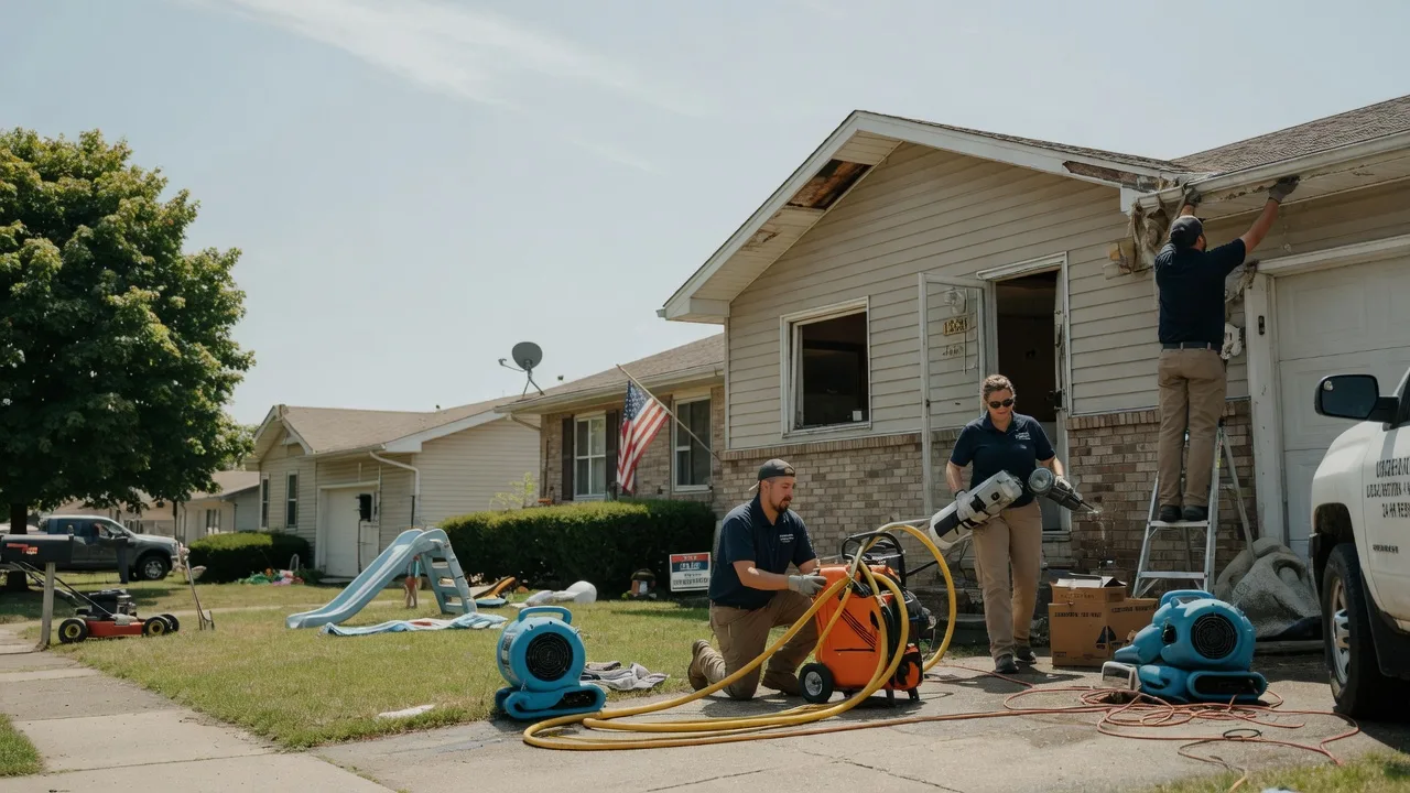 Water Damage Restoration in English, IN near me